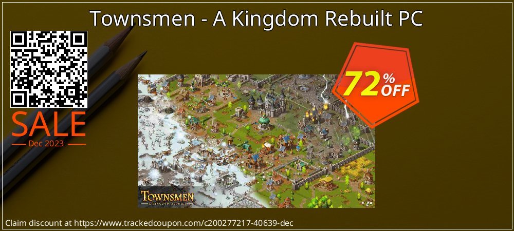 Townsmen - A Kingdom Rebuilt PC coupon on National Smile Day promotions
