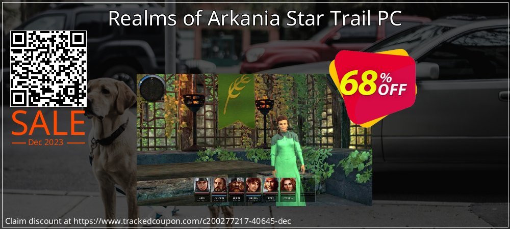 Realms of Arkania Star Trail PC coupon on National Walking Day offering discount