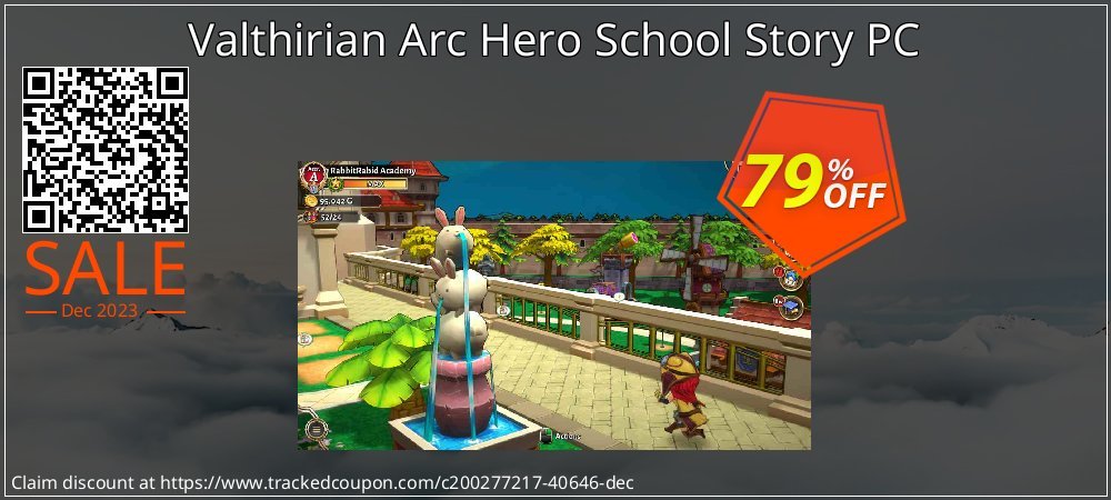Valthirian Arc Hero School Story PC coupon on World Whisky Day super sale