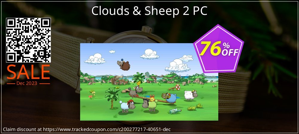 Clouds & Sheep 2 PC coupon on World Whisky Day offer