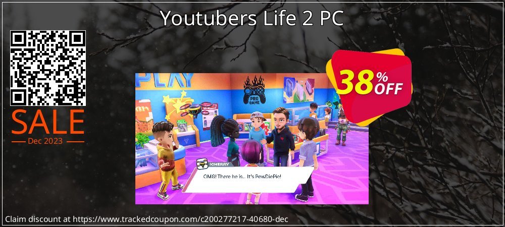Youtubers Life 2 PC coupon on Mother Day offering discount