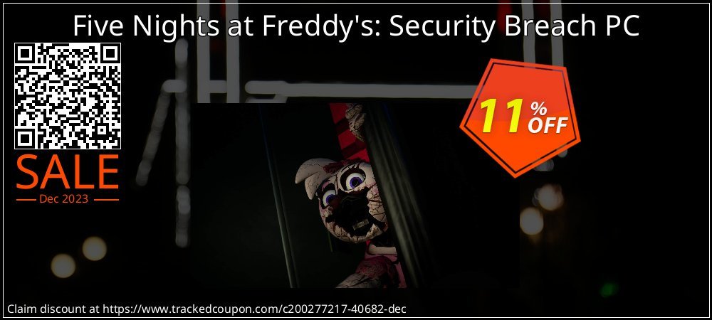 Five Nights at Freddy's: Security Breach PC coupon on National Memo Day super sale