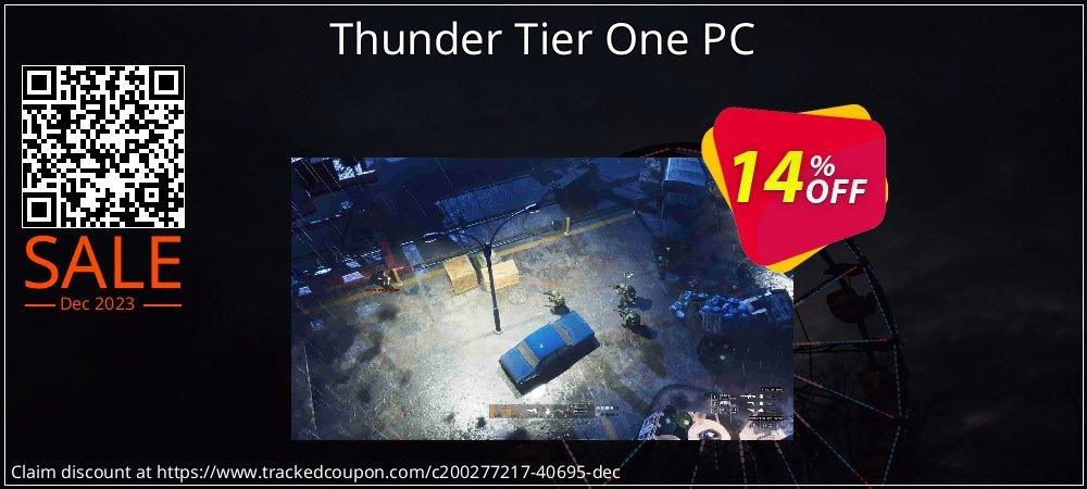 Thunder Tier One PC coupon on National Walking Day sales