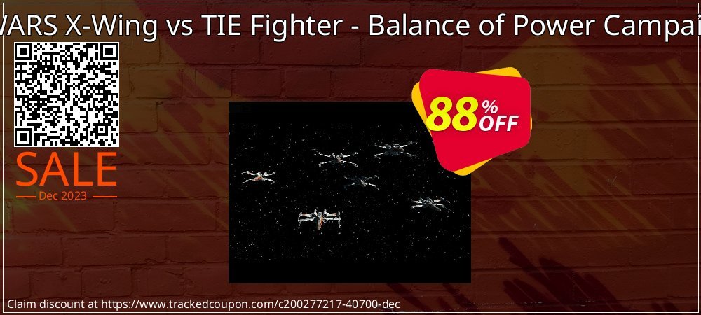 Get 73% OFF STAR WARS X-Wing vs TIE Fighter - Balance of Power Campaigns PC offering sales