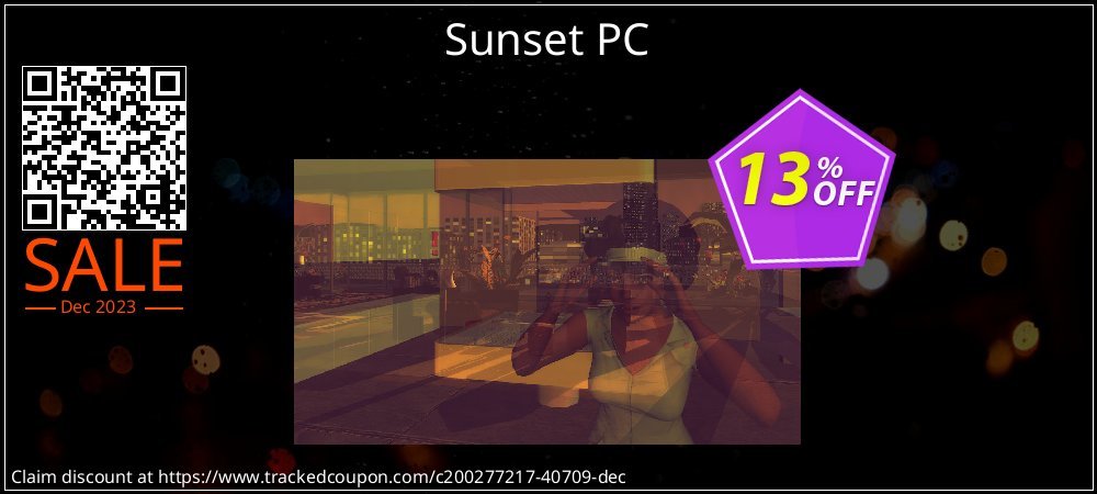 Sunset PC coupon on National Smile Day super sale