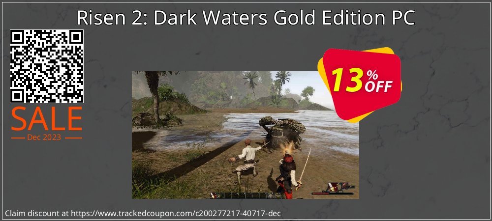 Risen 2: Dark Waters Gold Edition PC coupon on National Memo Day offering sales