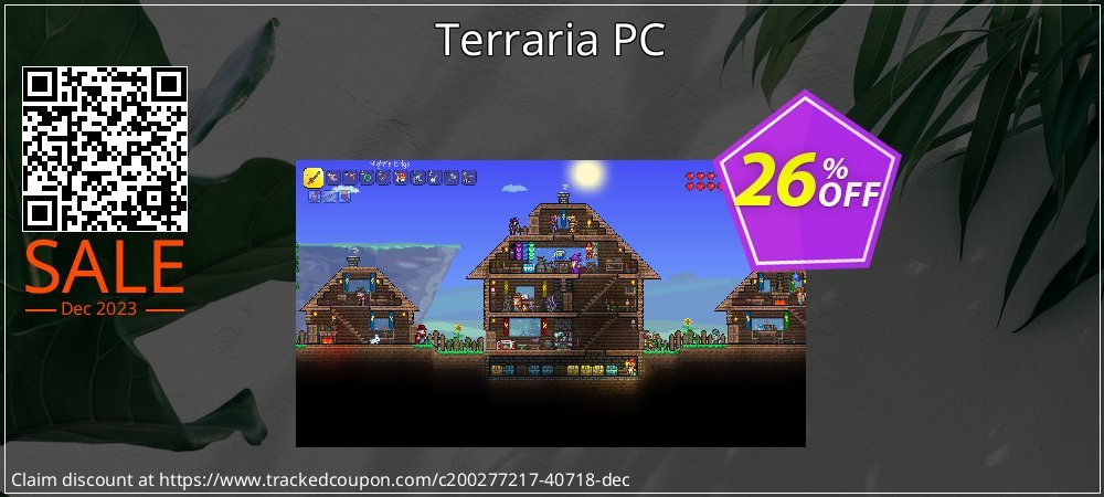 Terraria PC coupon on National Pizza Party Day super sale