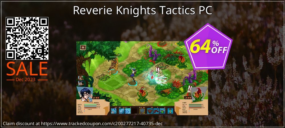 Reverie Knights Tactics PC coupon on National No Smoking Day discount