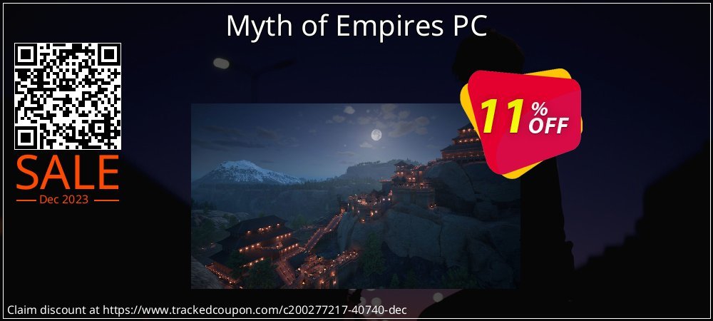Myth of Empires PC coupon on National Walking Day sales