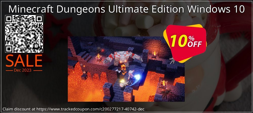 Minecraft Dungeons Ultimate Edition Windows 10 coupon on Working Day discount