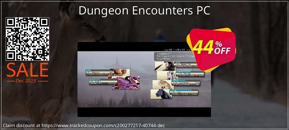 Dungeon Encounters PC coupon on World Password Day offering sales