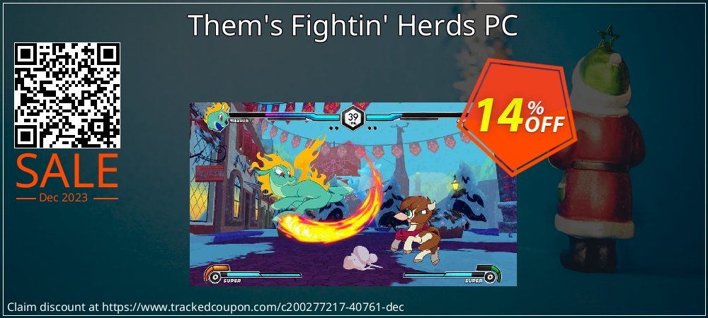 Them's Fightin' Herds PC coupon on World Whisky Day offering discount