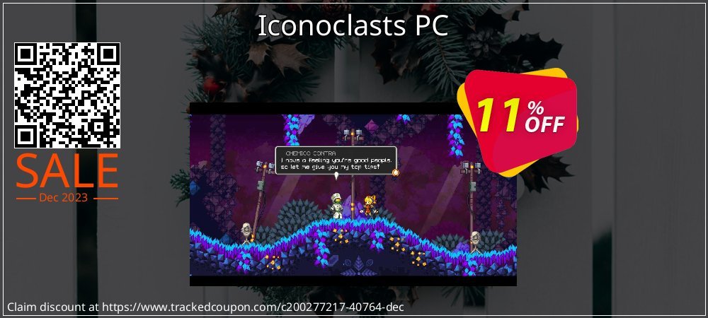 Iconoclasts PC coupon on National Smile Day discounts