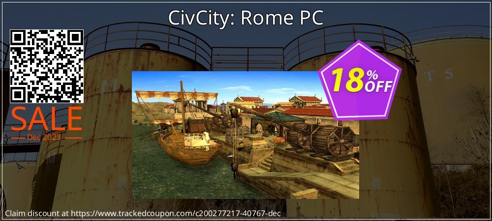CivCity: Rome PC coupon on Working Day deals