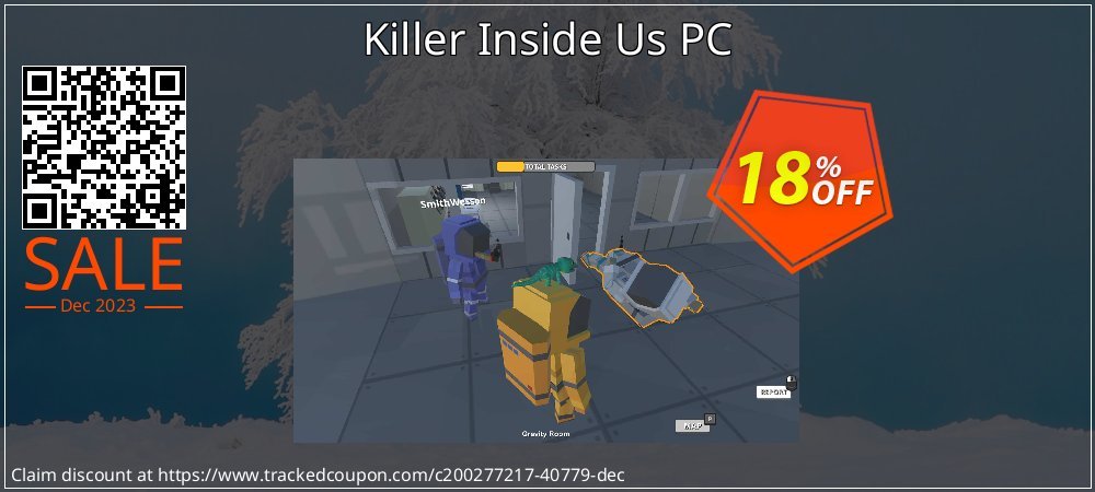Killer Inside Us PC coupon on National Smile Day offering discount