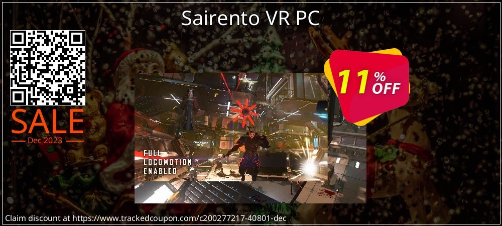 Sairento VR PC coupon on National Loyalty Day promotions
