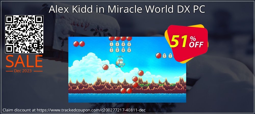 Alex Kidd in Miracle World DX PC coupon on National Loyalty Day sales