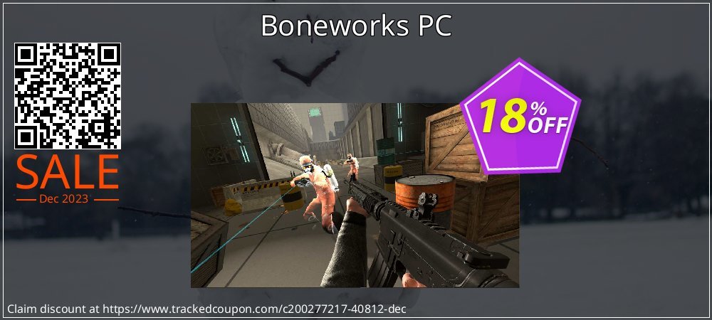 Boneworks PC coupon on Working Day deals