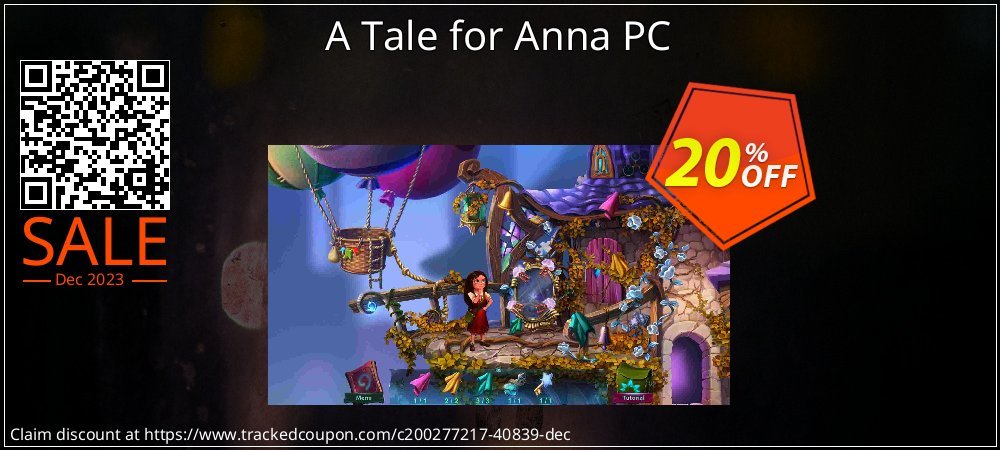 A Tale for Anna PC coupon on National Smile Day deals