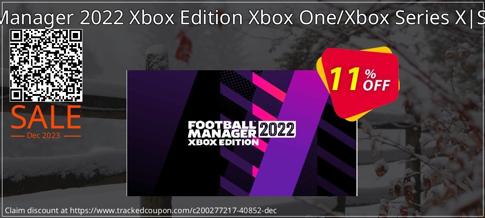 Football Manager 2022 Xbox Edition Xbox One/Xbox Series X|S/PC - WW  coupon on April Fools' Day offering discount