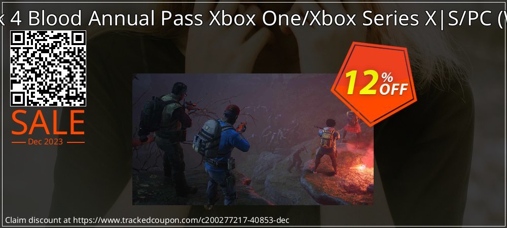 Back 4 Blood Annual Pass Xbox One/Xbox Series X|S/PC - WW  coupon on Constitution Memorial Day super sale
