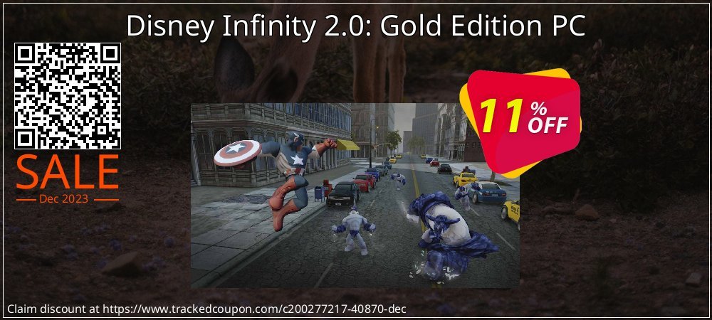 Disney Infinity 2.0: Gold Edition PC coupon on Mother Day offering sales