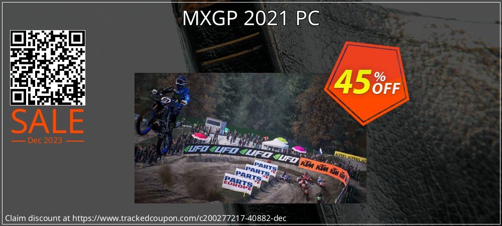 MXGP 2021 PC coupon on April Fools' Day discounts