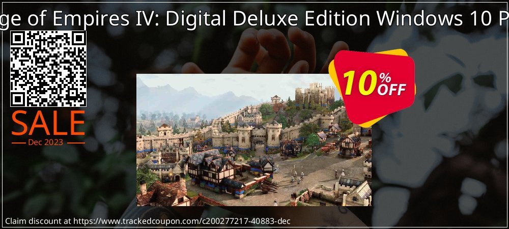 Age of Empires IV: Digital Deluxe Edition Windows 10 PC coupon on Constitution Memorial Day sales