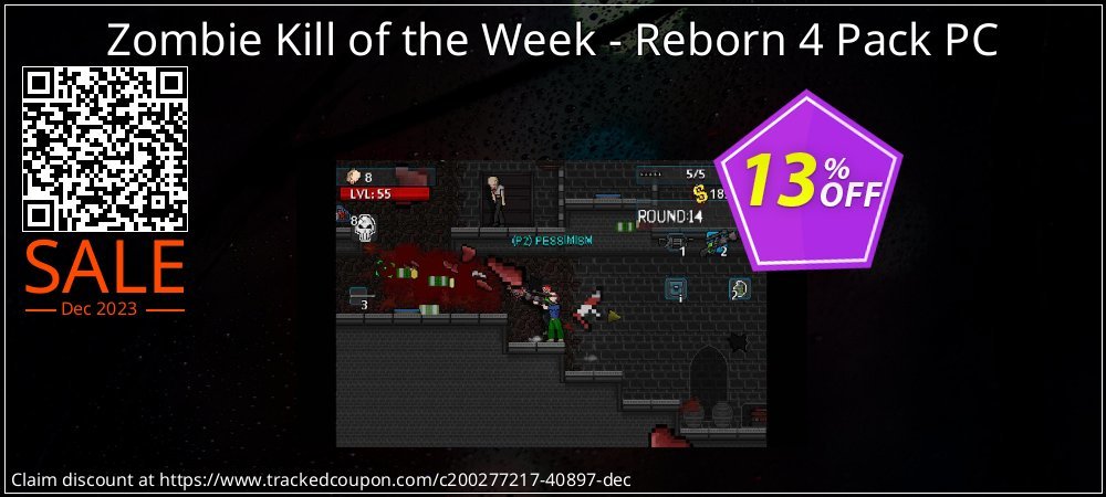 Zombie Kill of the Week - Reborn 4 Pack PC coupon on National Memo Day offering sales