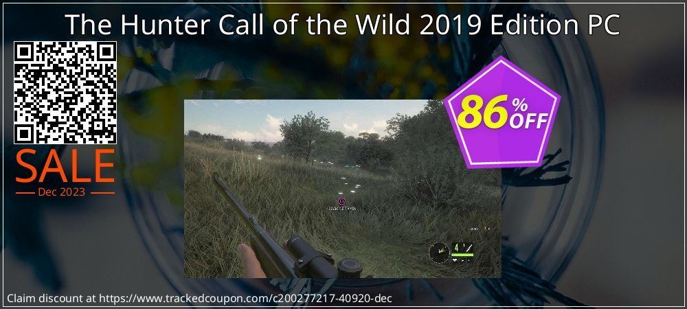 The Hunter Call of the Wild 2019 Edition PC coupon on Mother Day deals