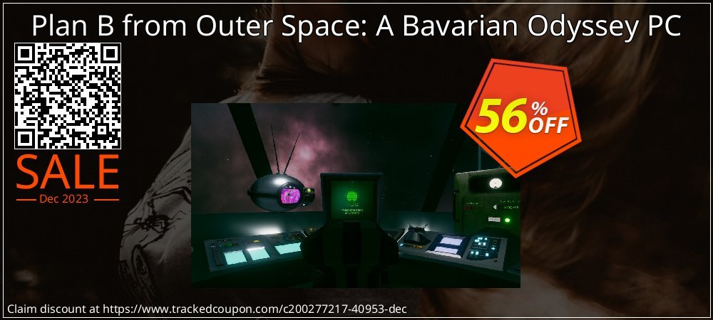 Plan B from Outer Space: A Bavarian Odyssey PC coupon on Constitution Memorial Day discounts