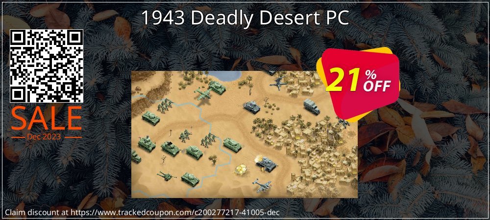 1943 Deadly Desert PC coupon on World Backup Day discount