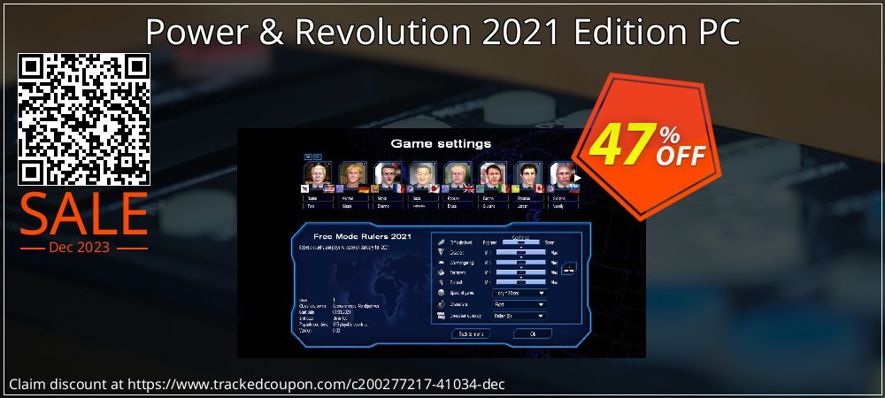Power & Revolution 2021 Edition PC coupon on National Smile Day discounts