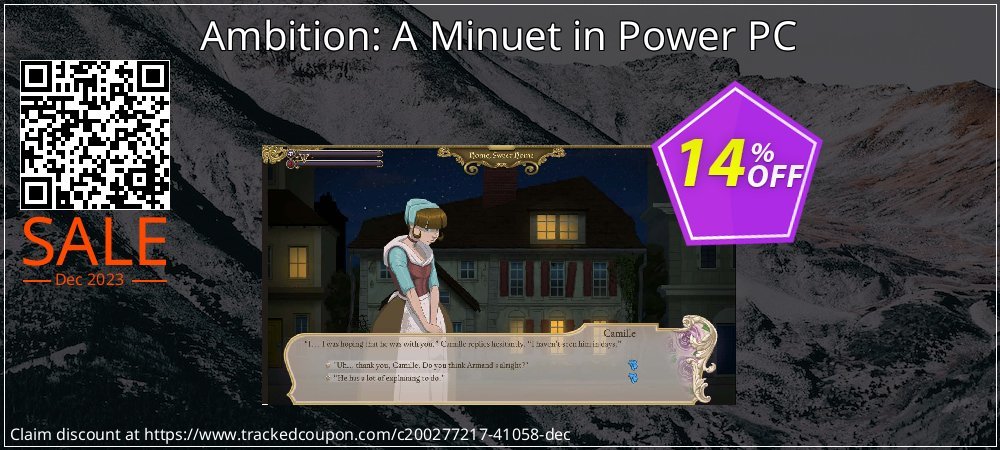 Ambition: A Minuet in Power PC coupon on National Pizza Party Day offering discount