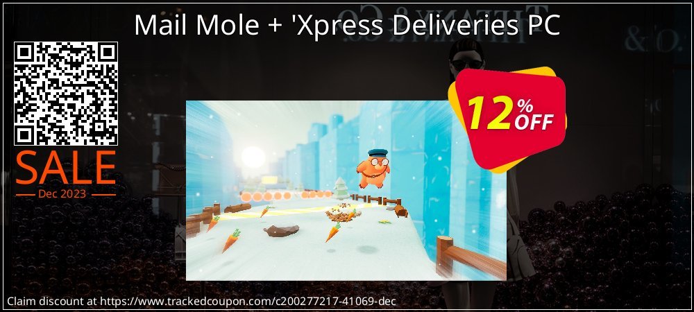 Mail Mole + 'Xpress Deliveries PC coupon on National Smile Day super sale