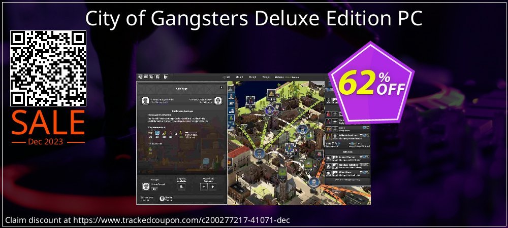 City of Gangsters Deluxe Edition PC coupon on World Whisky Day promotions