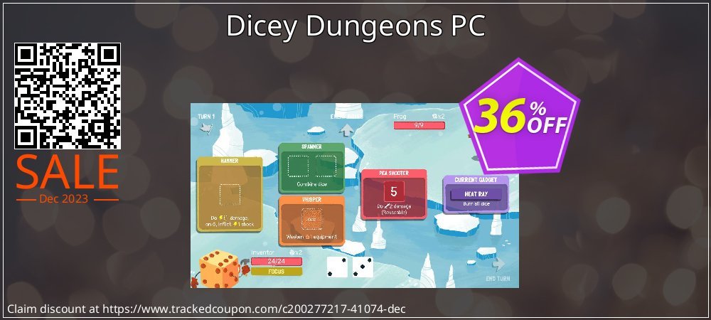 Dicey Dungeons PC coupon on National Smile Day offer