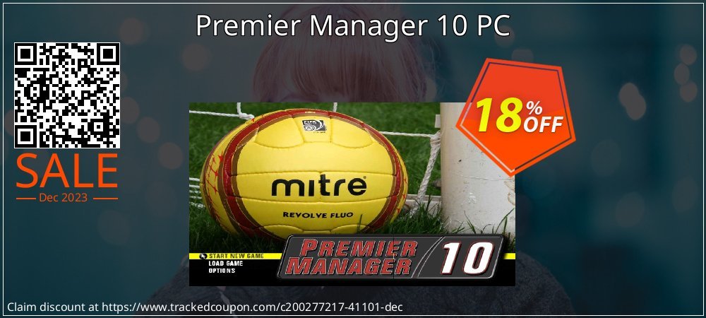 Premier Manager 10 PC coupon on World Whisky Day offer