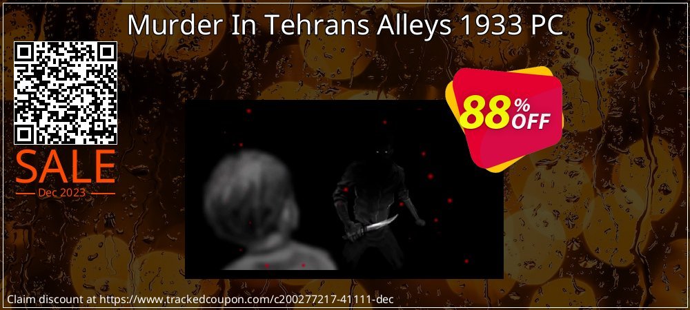 Murder In Tehrans Alleys 1933 PC coupon on World Whisky Day discount