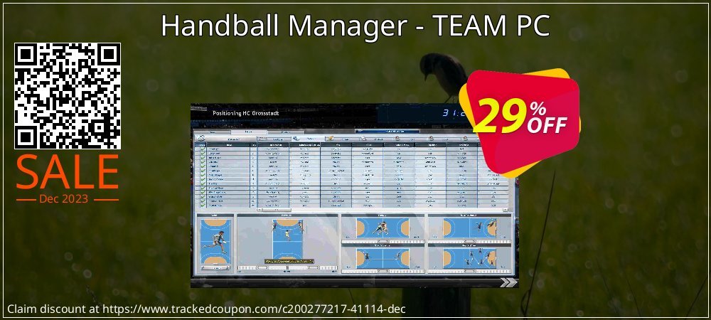 Handball Manager - TEAM PC coupon on National Smile Day super sale