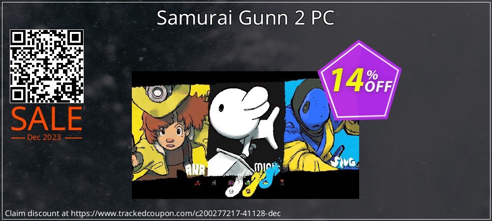 Samurai Gunn 2 PC coupon on National Pizza Party Day offer