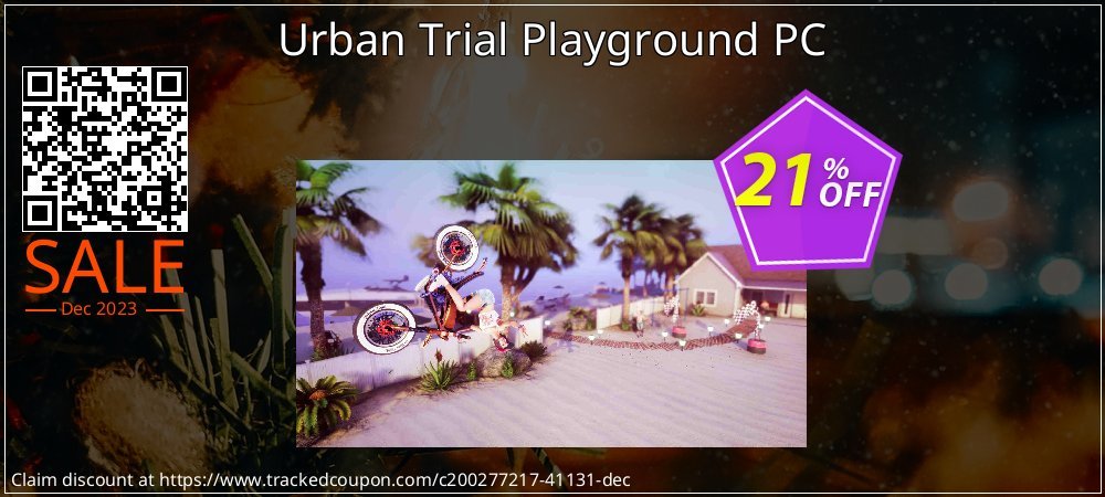 Urban Trial Playground PC coupon on World Whisky Day offering sales