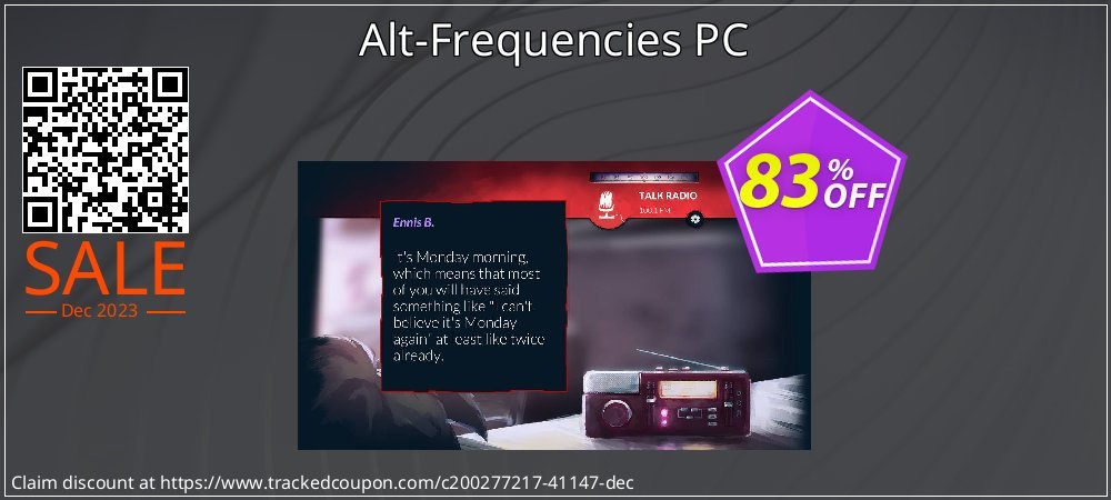 Alt-Frequencies PC coupon on National Memo Day discount