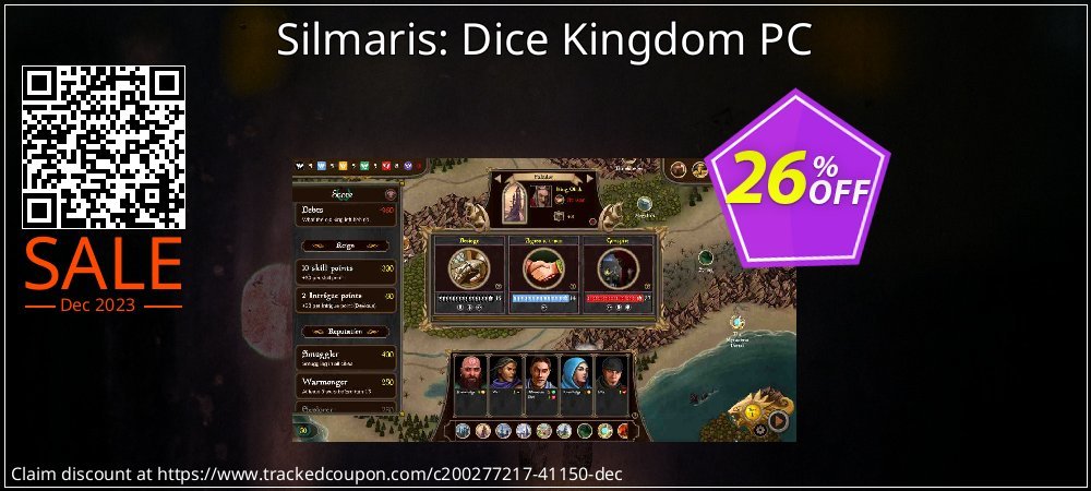 Silmaris: Dice Kingdom PC coupon on Mother's Day super sale