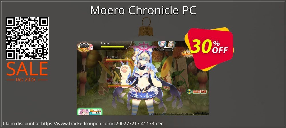 Moero Chronicle PC coupon on National Pizza Party Day offer