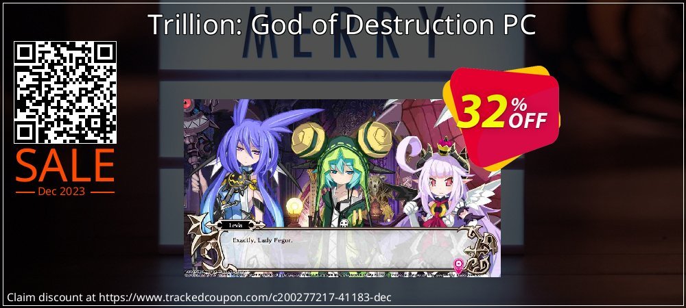 Trillion: God of Destruction PC coupon on Easter Day offer