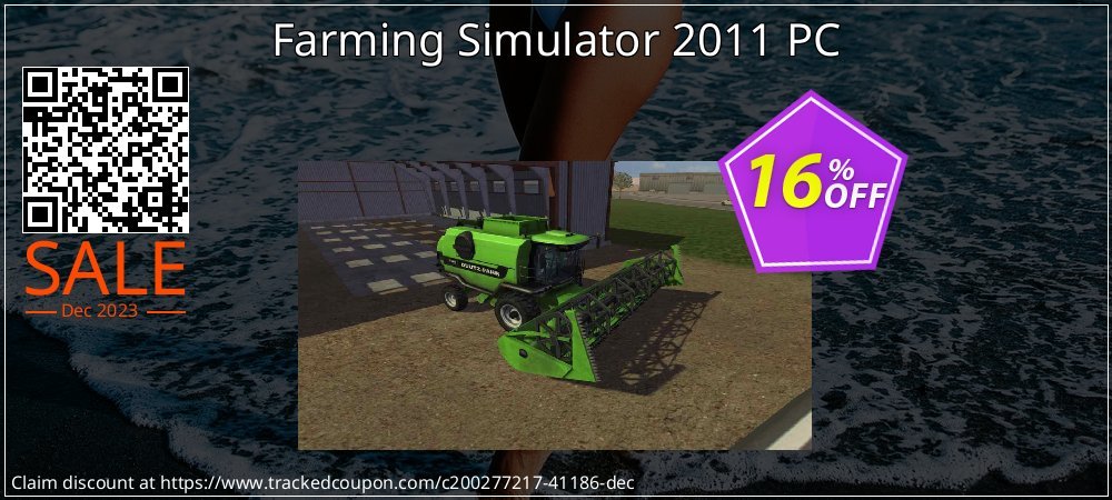 Farming Simulator 2011 PC coupon on World Party Day offering sales