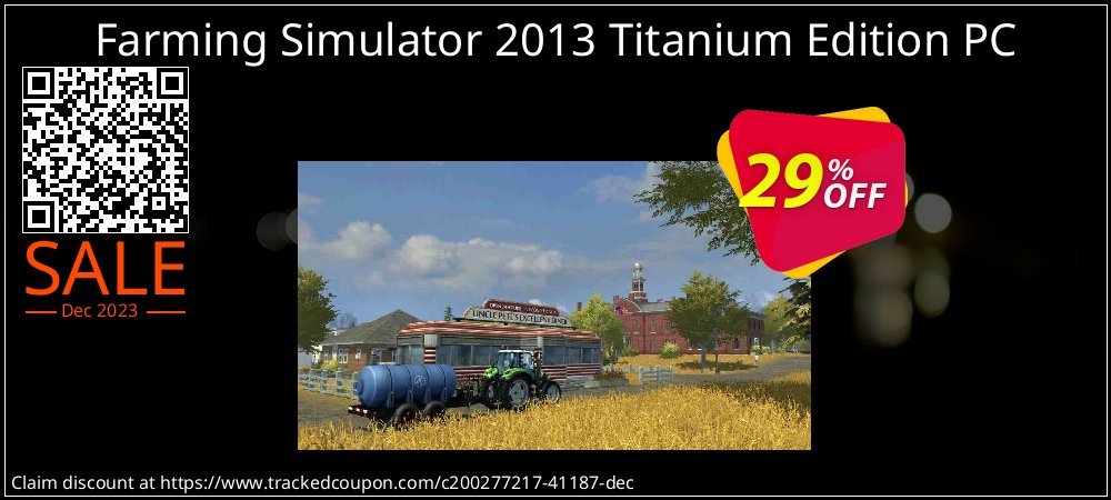 Farming Simulator 2013 Titanium Edition PC coupon on April Fools' Day super sale