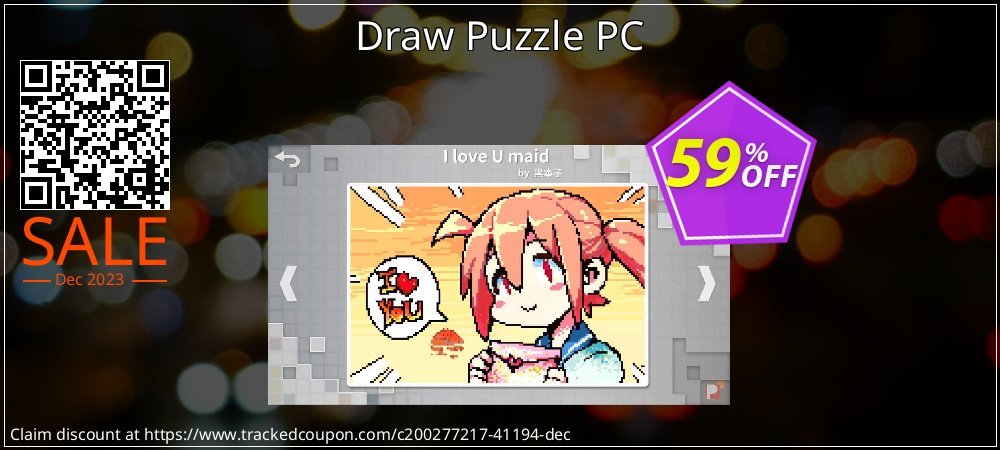 Draw Puzzle PC coupon on National Smile Day offering sales