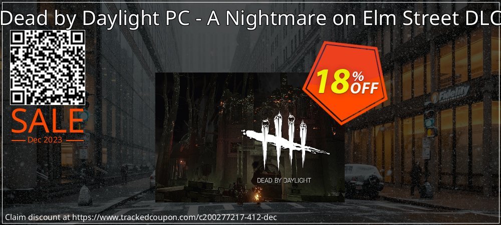 Dead by Daylight PC - A Nightmare on Elm Street DLC coupon on April Fools' Day deals